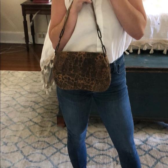 Stuart Weitzman animal print purse - Picture 2 of 16